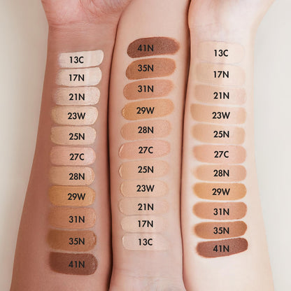 AGE20'S Signature Essence Pact SPF 50+ | Pack of 2 | 23W BEIGE | Cream Foundation, Dewy Finish, Natural Coverage | Korean Cushion Foundation