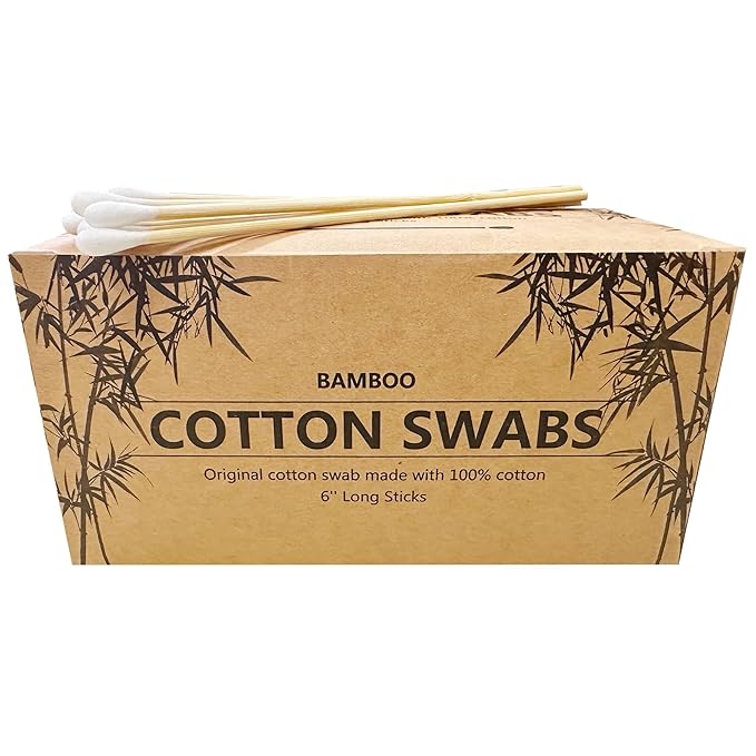 500 pcs 6" long cotton