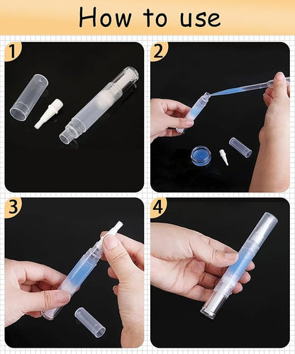 6 Pcs 3ml Empty Cuticle