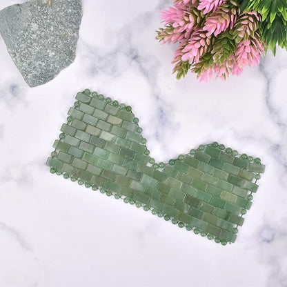 Jade eye mask reusable jade