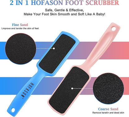 Hofason 4pcs pedicure foot files