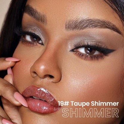 evpct Taupe Shimmer Cream Eye Shadow Brightener Sticks Set for Eyes, Taupe Shimmery Matte Pencil Eye shadow Applicator Stick Pen Palette Makeup Waterproof sombras en crema para ojos 19#