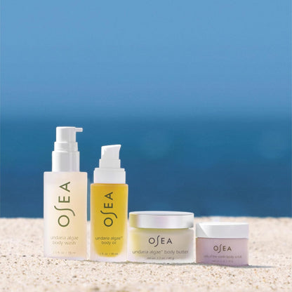 OSEA Bodycare Bestsellers Skincare Set - 4-piece Body Travel Set - 1oz - Body Oil, Body Butter, Body Scrub, & Body Wash