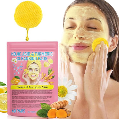 Turmeric kojic pads, turmeric kojic
