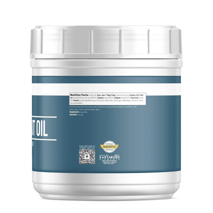 Earthborn Elements Coconut Oil (55 fl oz), Non-Hydrogenated, Food Grade, Always Pure