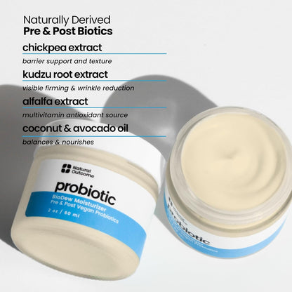 Pro Biotic Moisturizer - Probiotic Face and Skin Cream, Hydrating Vegan Bio Moisturizer, Organic, Cruelty-Free Skincare Solution for Radiant, Balanced Skin