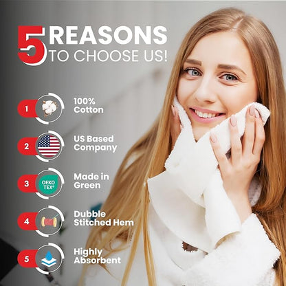 Infinitee xclusives blue wash cloths