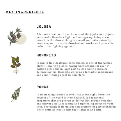 TRIUMPH & DISASTER | Gameface Moisturiser Tube | Hydrating Facial Moisturizer - Lightweight, Non-Greasy Facial Lotion for Men, 3.04 oz