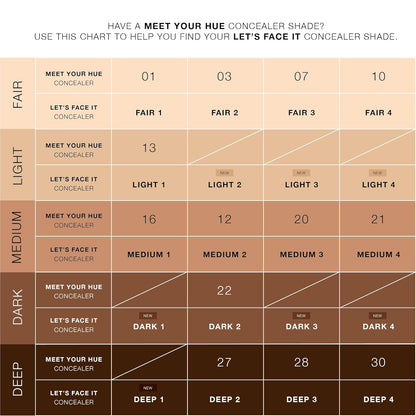 Dose of Colors LET'S FACE IT Concealer (MEDIUM 1)