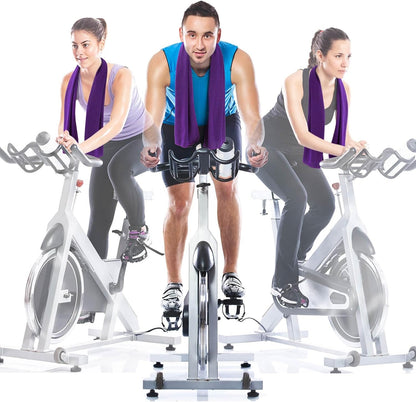 Hosuly 30 Pack Cooling Towels, 40"x12" Ice Breathable Soft Chilly Sweat Rag Microfiber Workout Rags for Gym Cooling Towels for Neck and Face for Yoga Golf Sport Running