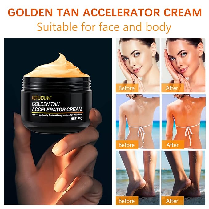 Tanning Gel Cream, 50g Sun