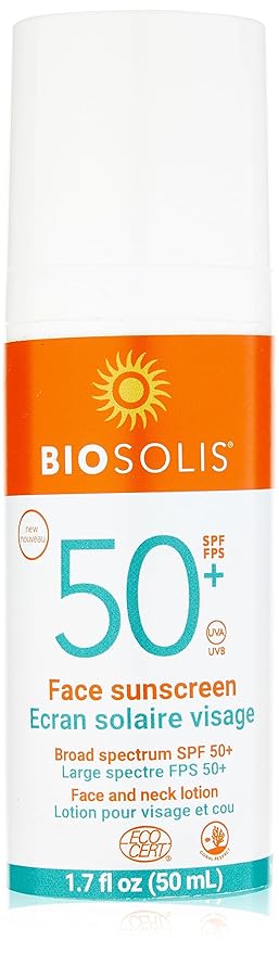 Face Sunscreen and Neck Lotion