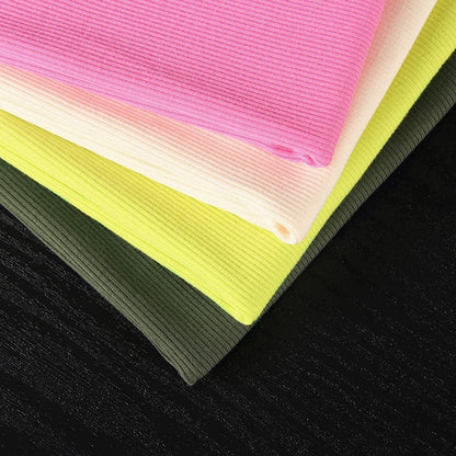 GEMBERA Womens Sleeveless Racerback High Neck Casual Basic Cotton Ribbed Fitted Tank Top