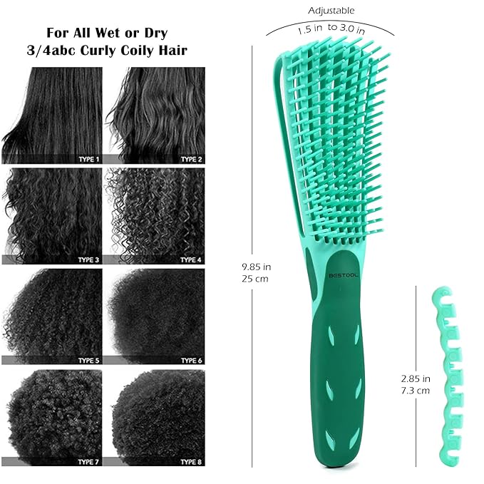 BESTOOL Detangling Brush for Black