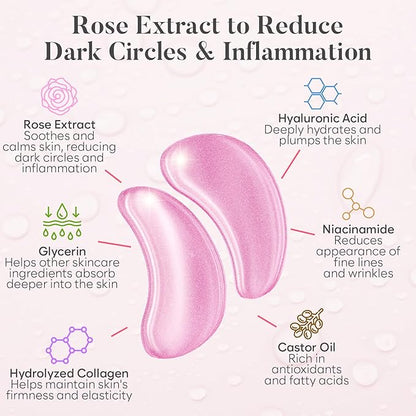 Rose eye mask (30 pairs)