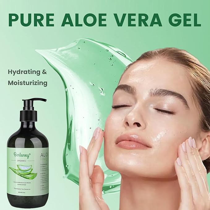 Organic Aloe Vera Gel 17oz