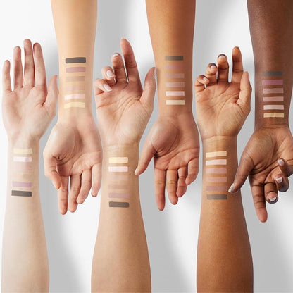 Nudes Series Mini Eyeshadow Palette, Velvety Matte Finish, 6 Nude Taupe & Brown Neutral Eye Shadows, Travel Friendly Size, Vegan, Cruelty-free,Long-lasting