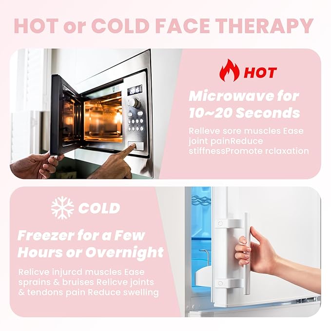 Ice face eye mask for