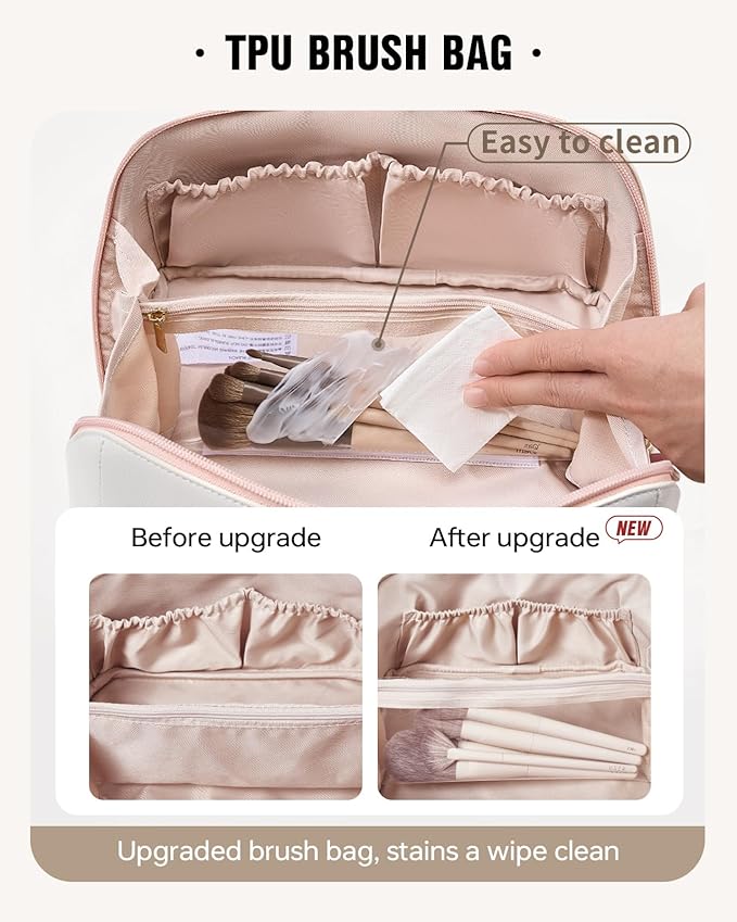 Eachy travel makeup bag,large capacity