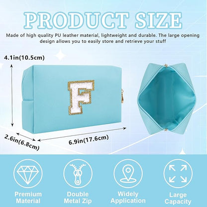 Personalized initial letter patch makeup