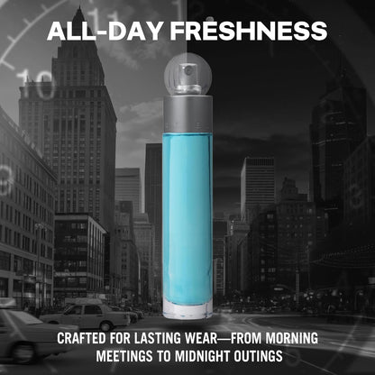 Perry Ellis 360° Eau De Toilette Spray for Men - Mens Cologne, Long Lasting Perfume, EDT, Fragrance with Notes of Bergamot, Juniper & Musk - 3.4 fl oz (100 mL)