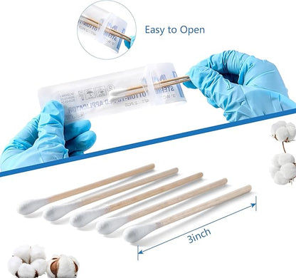 Jmu sterile cotton tipped applicators