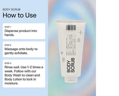 Dedcool Body Scrub Mini 2OZ Xtra Milk – Gentle Exfoliating Formula with Rice Powder, Kakadu Plum & Coconut Oil