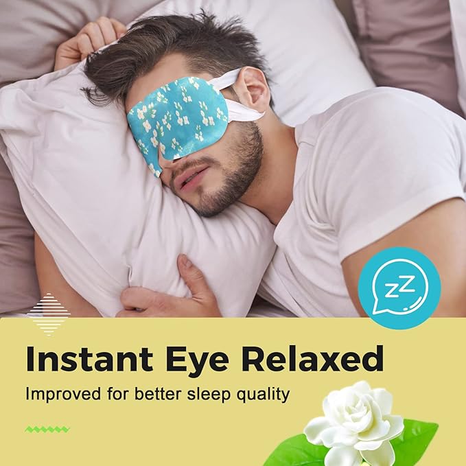 16-pack steam eye masks for