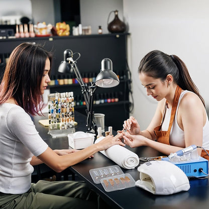 20 Pcs Nail Extension Forms, Reusable Nail Forms for Nails Extension Tips, Nails Form for Builder Gel, Acrylic UV Gel Protector for Salon Home Supply Manicure Tool