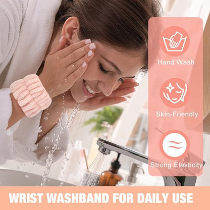 Women's wrist towels for washing
