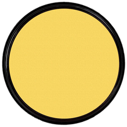 Mehron Makeup StarBlend Cake Makeup | Wet/Dry Pressed Powder | Powder Foundation | Yellow Face Paint & Body Paint 2 oz (56g)