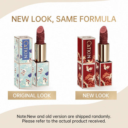 Catkin Moist Lipstick Hydrating High Impact Color Infused with Vitamin E and Avocado Oil Smooth Soft Texture Long Lasting Matte Finish 168