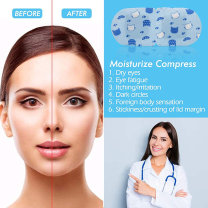 Jekeno Steam Eye Mask, 20 Packs Eye Masks for Dry Eyes Dark Circles and Puffiness, 40-60 Minutes Self Heated Steam Warm Eye Mask, Christmas Spa Gifts for Women