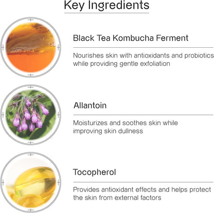 Oganacell Bio Actiome Toner with Kombucha and Probiotics | Boosts Radiance and Corrects Dark Spots | Alcohol-Free Essence for All Skin Types, Dull Complexion | 4.05 fl.oz