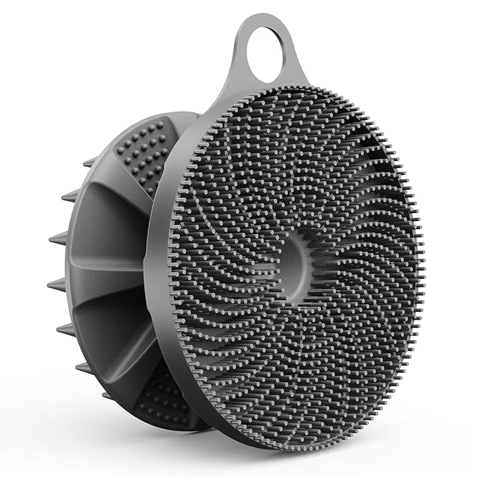 2 in 1 silicone brush,