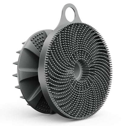 2 in 1 silicone brush,