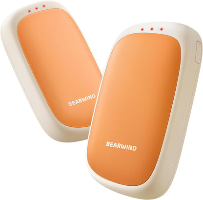 Electric Hand Warmers Rechargeable - 2 Pack Magnetic Pocket Heater Handwarmers with AI Chips, Portable Hunting Gear, Reusable Winter Essentials, Gift Ideas for Men, Women, Outdoor