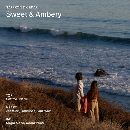 SALT & STONE Aluminum Free Deodorant | Extra Strength 48 Hour Protection for Women & Men | Made with Seaweed Extracts, Shea Butter & Prebiotics (Saffron & Cedar)