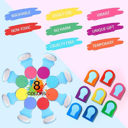 8 Colors Temporary Hair Chalk