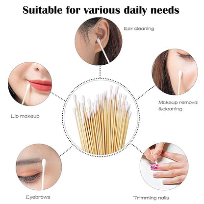 500 pcs 6" long cotton