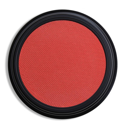 Single Red Eyeshadow, Pressed Powder Matte Eye-Shadow Palette Make-up, Blendable Long Lasting High Pigment Red Eye Makeup Halloween Paint & Face Body Paint
