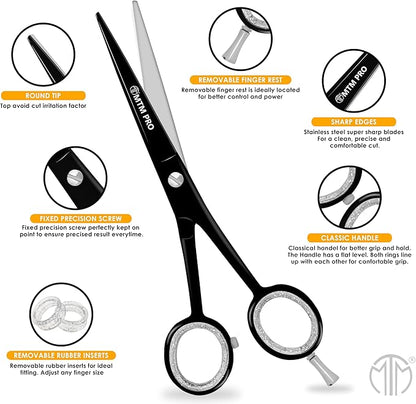 Professional Hair Cutting Scissors 6",