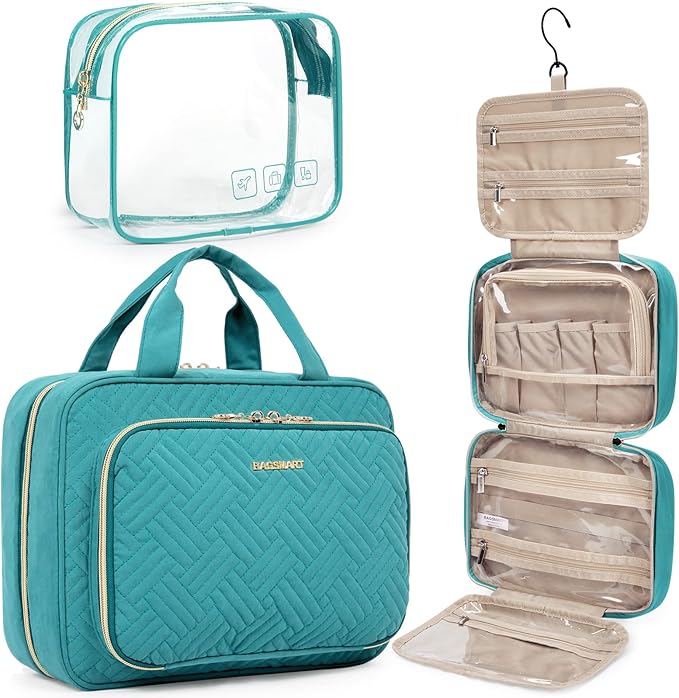 Bagsmart toiletry bag hanging travel