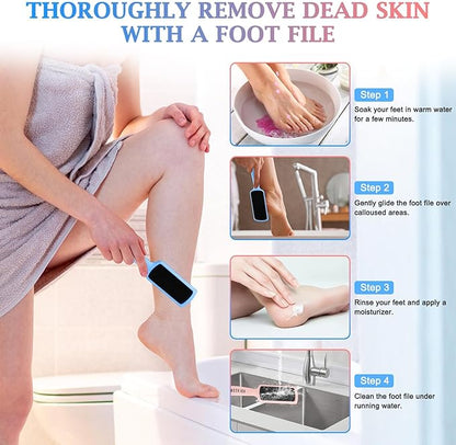 Hofason 4pcs pedicure foot files