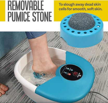 Foot spa massager with heat,