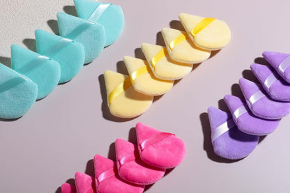 BS-MALL Makeup Sponge Set 20 Pcs – Premium Portable Super Soft Triangle Puff for Flawless Makeup Application,Beauty Cosmetic Applicators For Daily Use (Multicolored)