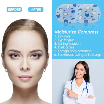 Jekeno Steam Eye Mask, 16 Packs Eye Masks for Dry Eyes Dark Circles and Puffiness, 40-60 Minutes Self Heated Steam Warm Eye Mask, Christmas Spa Gifts for Women