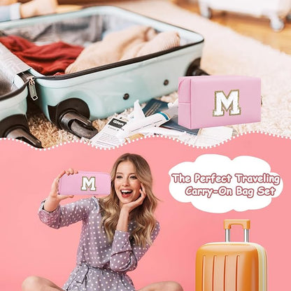 2pcs personalized initial letter makeup