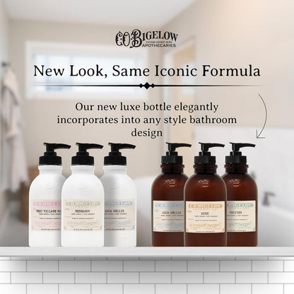 C.O. Bigelow Musk Body Lotion, Iconic Collection Moisturizing Body Lotion with Shea Butter, Borage Oil & Grapeseed Oil, 10.5 Fl Oz