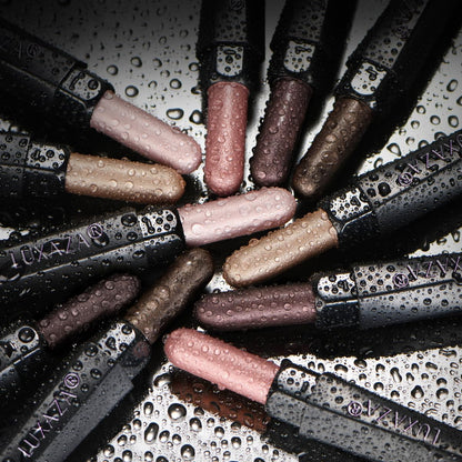 Pink Eyeshadow Stick Makeup 6PCS Set, Light Metallic Shimmer Cream Eye Shadow Eyeliner Brightener Pencil Crayon - PINK OCEAN